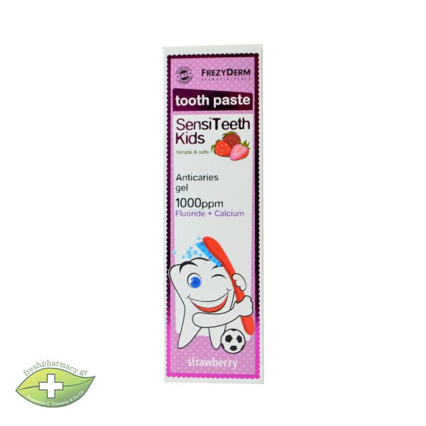 FREZYDERM SENSITEETH KIDS TOOTH PASTE1000ppm 50 ML
