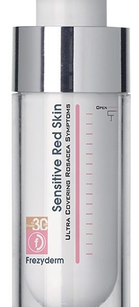 FREZYDERM SENSITIVE RED SKIN TINTED CR SPF30 30ML
