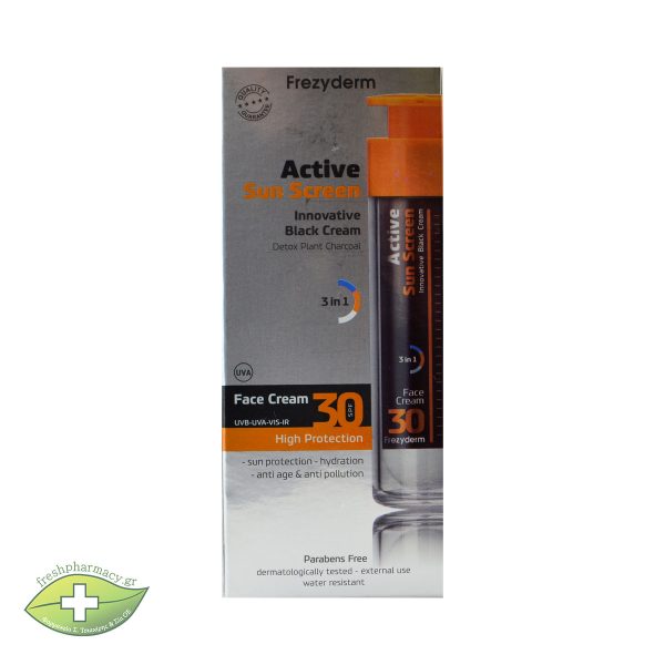 FREZYDERM ACTIVE SUN SCREEN FACE CREAM Spf30 50ML
