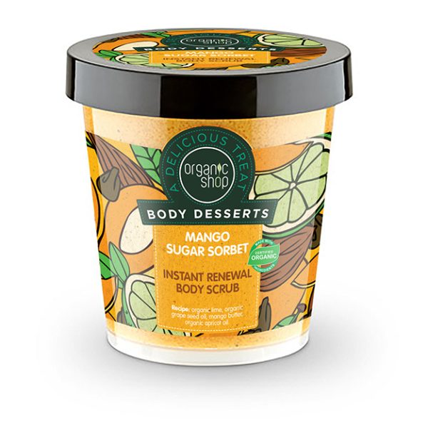 NS BODY DESSERTS MANGO SUGAR SOR INST RENEWAL BOD SC 450ML