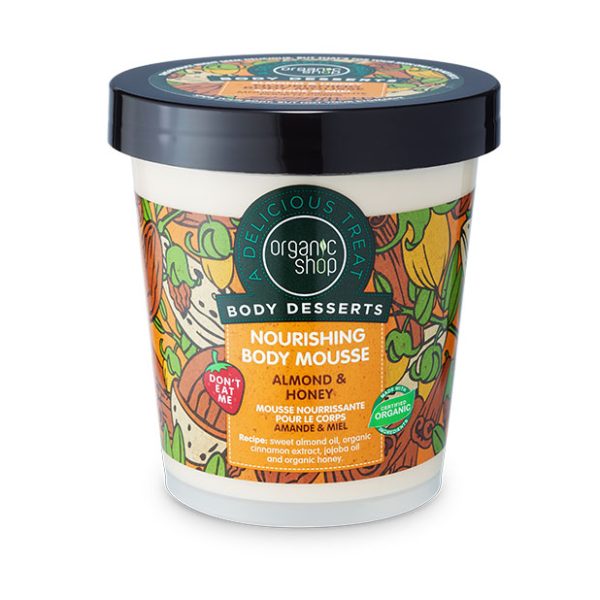 NS BODY DESSERTS ALMOND&HONEY NOUR BODY MOUSSE 450ML