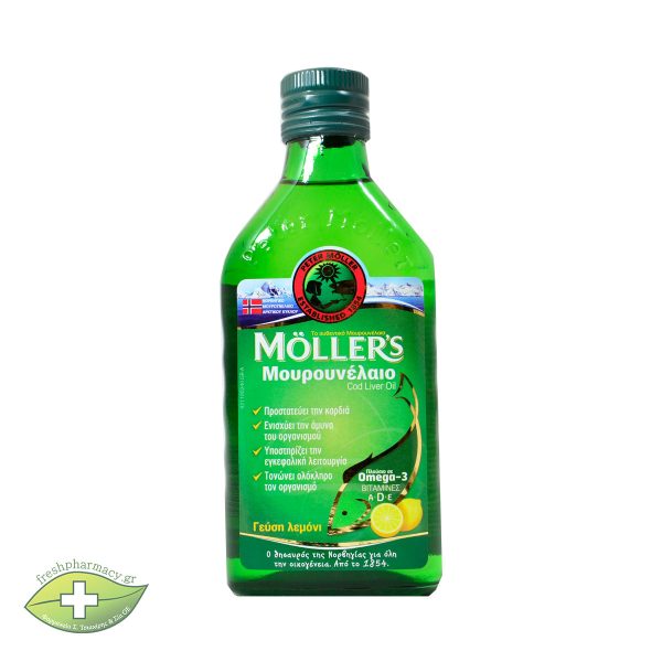 MOLLER'S  μουρουνελαιο ΛΕΜΟΝΙ 250ML