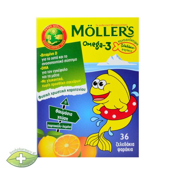 MOLLER`S jelly 36 LEMON/ORANGE