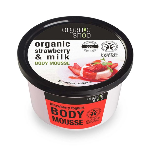 NS BODY MOUSSE STRAWBERRY YOGHURT 250ML