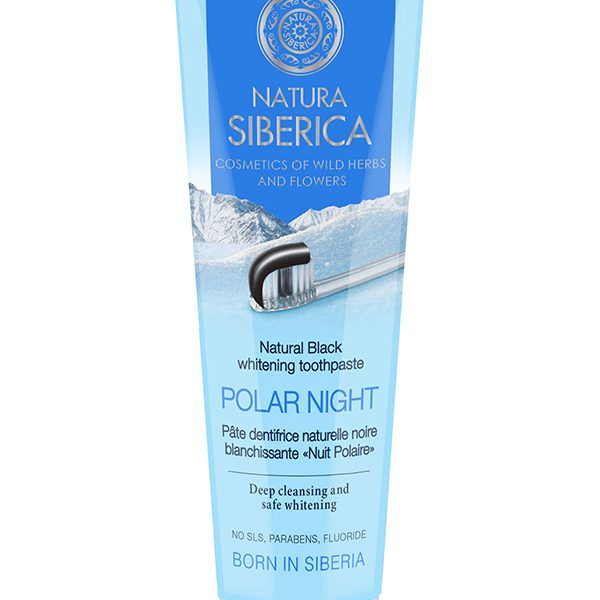 NS NATURAL SIBERIAN TOOTHPASTE POLAR NIGHT 100GR BLACK