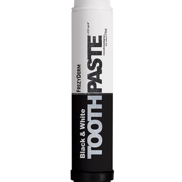 FREZYDERM TOOTHPASTE BLACK & WHITE 75ML