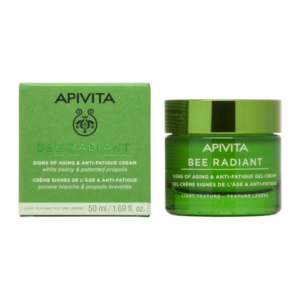 APIVITA BEE RADIANT ΚΡΕΜΑ-GEL ΛΕΥΚΗ ΠΑΙΩΝ&ΠΑΤΕΝΤ ΠΡΟΠ 50ML - Image 2