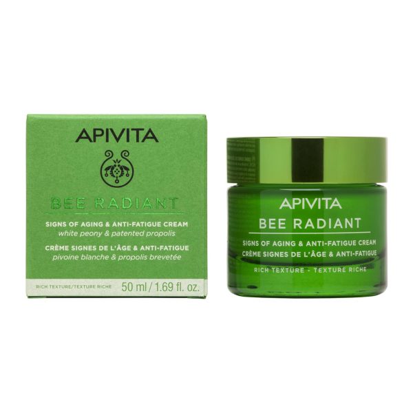APIVITA BEE RADIANT ΚΡΕΜΑ ΛΕΥΚΗ ΠΑΙΩΝ&ΠΑΤΕΝΤ ΠΡΟΠ 50ML - Image 2