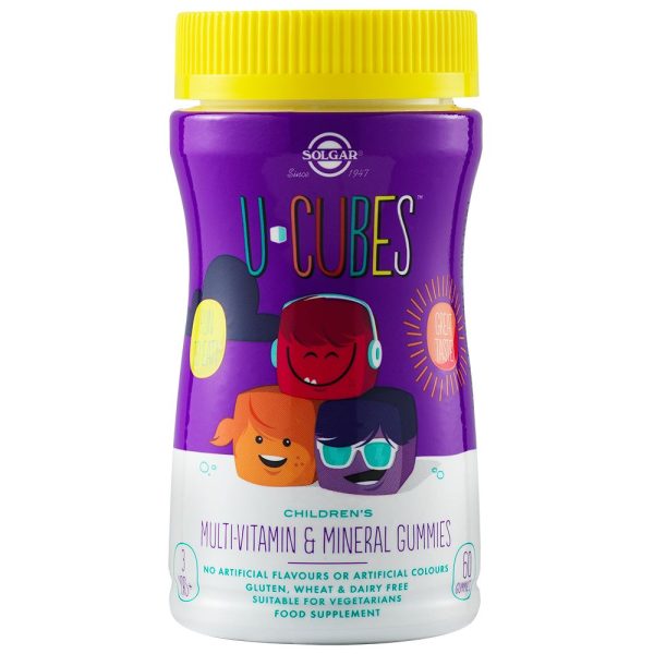 SOLGAR U CUBES GUMMIES 60s