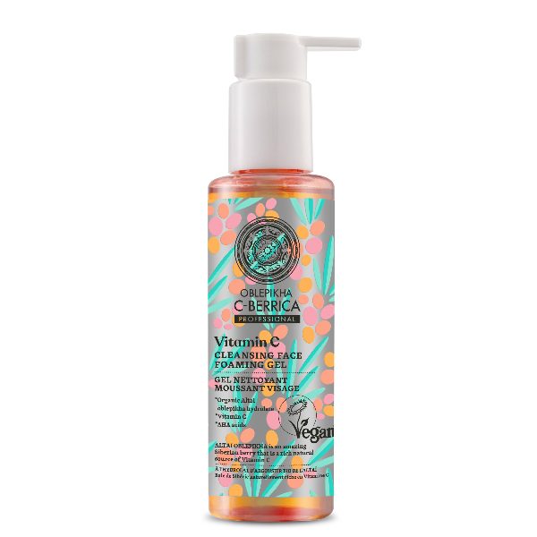 NS OBLEPIKHA C-BERRICA. CLEANSING FACE FOAMING GEL 145ML