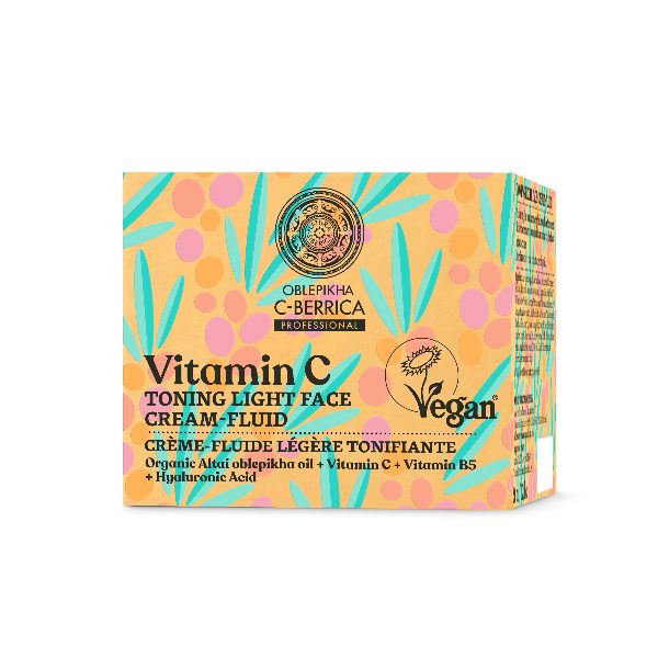 NS OBLEPIKHA C-BERRICA. TONING LIGHT FACE CR-FLUID 50ML - Image 2
