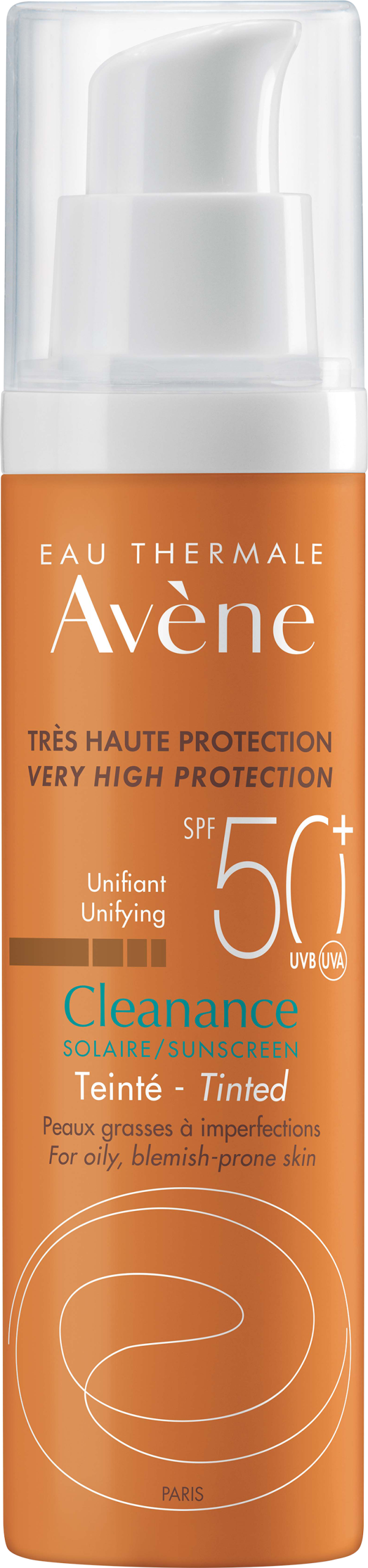 AVENE CLEANANCE SOLAIRE TEINTEE SPF50+ 50ML