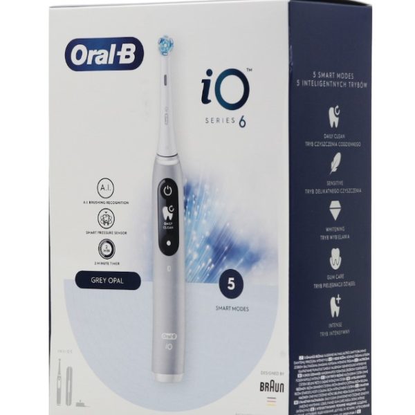 ORAL-B iO6 MAGNETIC GRAY OPAL 1X1