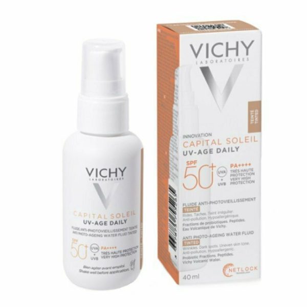 VICHY CAPITAL SOLEIL UV-AGE TINTED LIGHT SPF50+ 40 ML