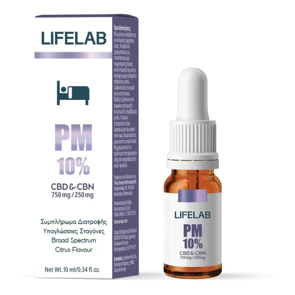 LIFELAB CBD PM 10% 10ML
