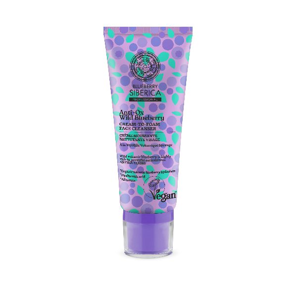 NS ANTI-OX WILD BLUEBERRY CREAM-TO-FOAM FACE CLEANSER 100ML