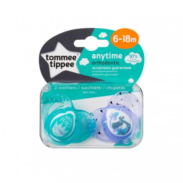 TOMMEE TIPPEE 2X 6-18M ANYTIME STHR SE RU CEETT 2X 6-18M ANY