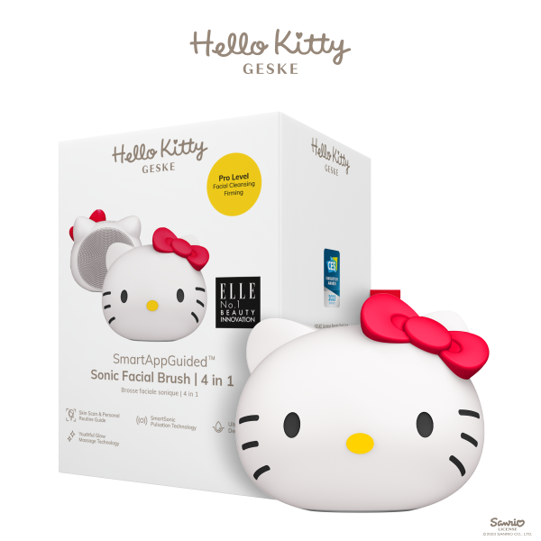 HELLO KITTY SONIC FACIAL BRUSH 4 IN 1 STARLIGHT