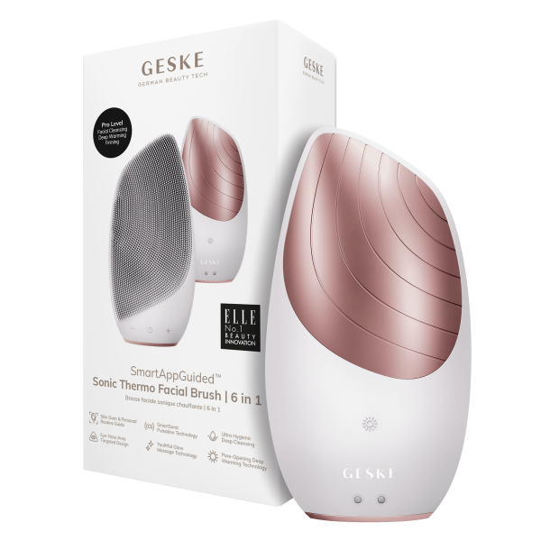 GESKE SONIC THERMO FACIAL BRUSH 6 IN 1 STARLIGHT