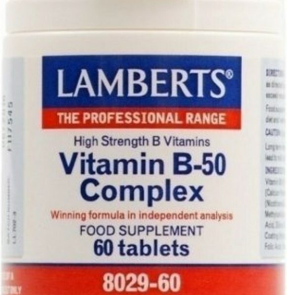 LAMBERTS VIT آ-50 COMPLEX 60TABS