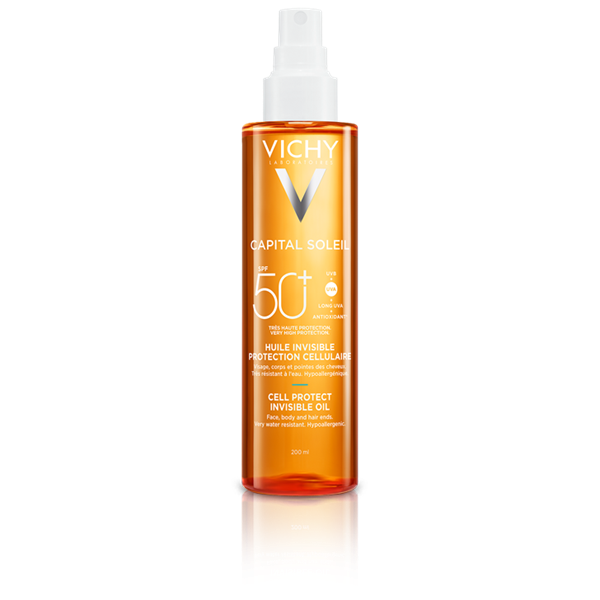 PVICHY CAPITAL SOLEIL CELLPROT OIL SPF50+ 200ML GR