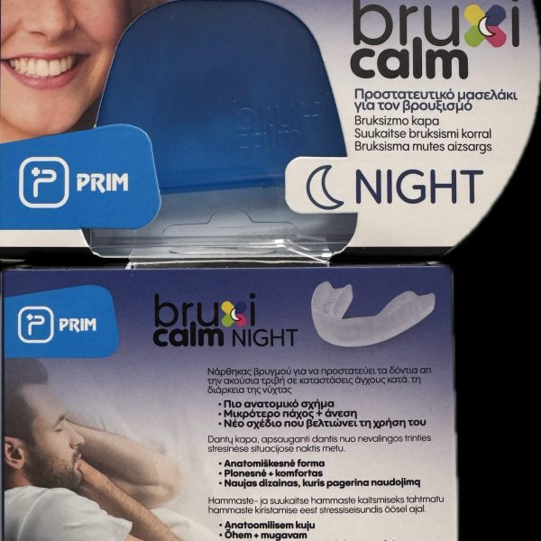 BRUXICALM NIGHTΔΟΝΤΙΑΤΡΙΚΟΣ ΝΑΡΘΗΚΑΣ ΒΡΥΓΜΟΥ 1ΤΕΜ