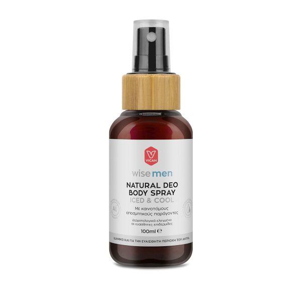 VICAN WISE MEN NATURAL DEO BODY SPRAY 100ML