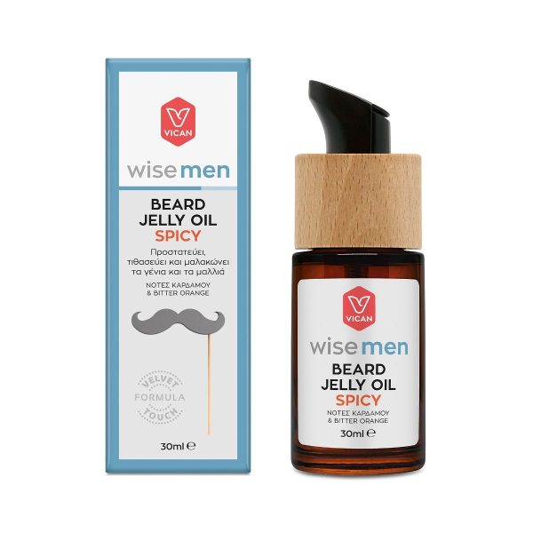 VICAN WISE MEN - BEARD JELLY OIL SPICY 30ML