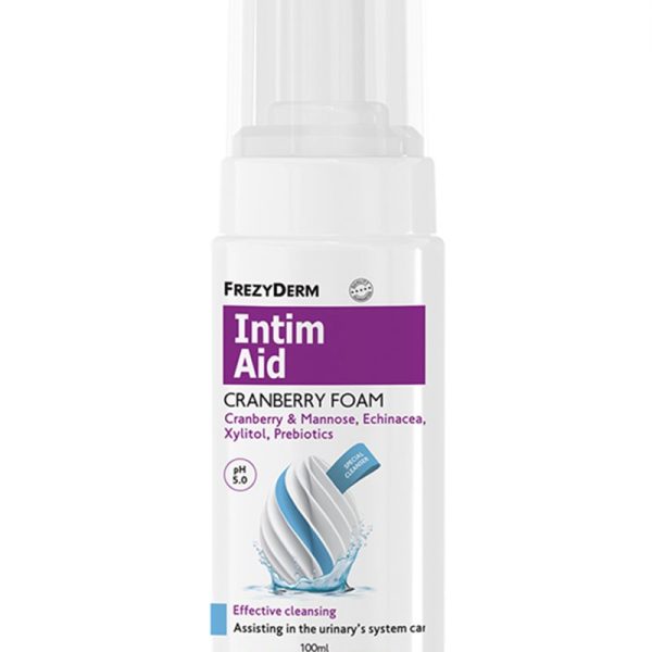 FREZYDERM INTIM AID CRANBERRY FOAM PH5  100ML