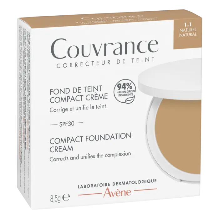 AVENE COMPACT NATUREL SPF30 8.5G