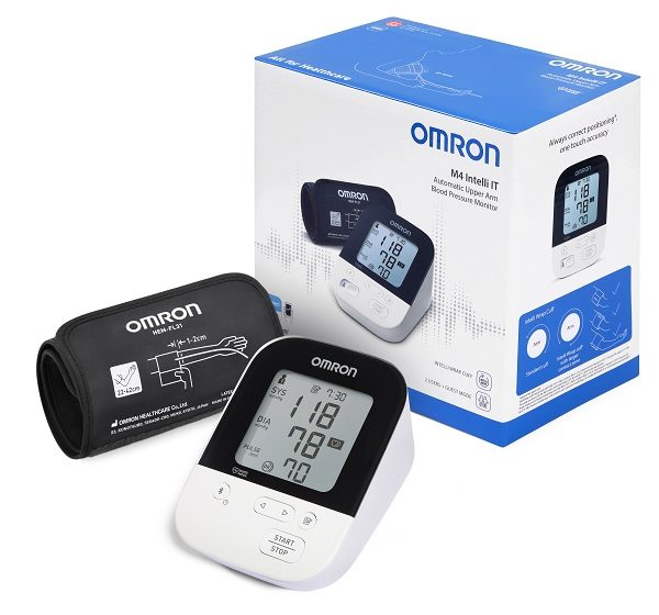 OMRON  M4  INTELLI. IT ( HEM-7155T-EBK) ΠΙΕΣΟΜΕΤΡΟ ΜΠΡΑΤΣΟΥ