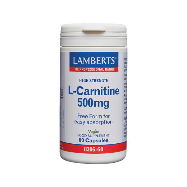 LAMBERTS AMI L-CARNITINE 500MG 60CAPS