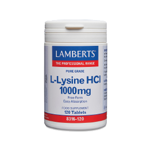 LAMBERTS L-LYSINE 1000MG 120TABS