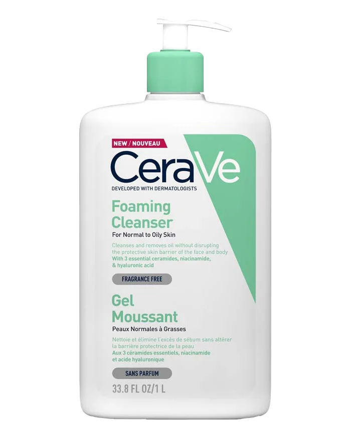 CERAVE FOAMING CLEANSER 33,8oz (1L )