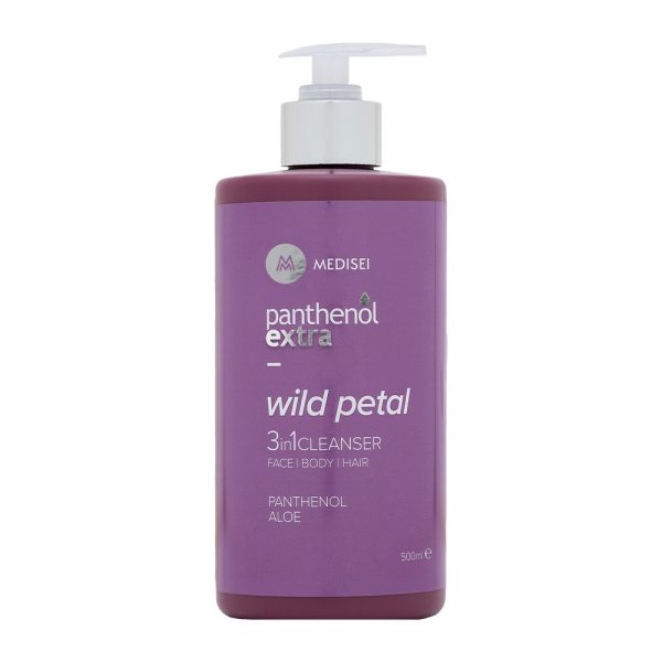 PANTHENOL EXTRA WILD PETAL 3IN1 CLEANSER 500ML