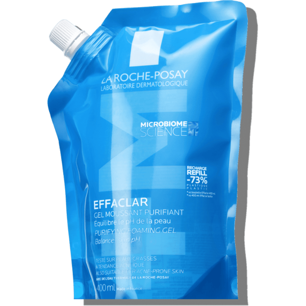 LRP EFFACLAR GEL ΚΑΘΑΡΙΣΜΟΥ ΠΡΟΣΩΠΟΥ ΓΙΑ ΤΗΝ ΑΚΜΗ REFILL 400ML GR
