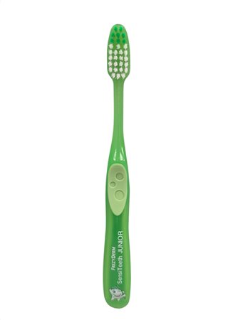 FREZYDERM SENSITEETH JUNIOR TOOTHBRUSH GREEN