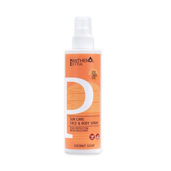 PANTHENOL EXTRA SUN CARE FACE & BODY SPRAY SPF50 250ML