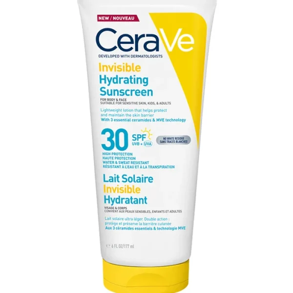 CERAVE Invisible Hydrating SPF30 Αντηλιακό Προσώπου & Σώματος