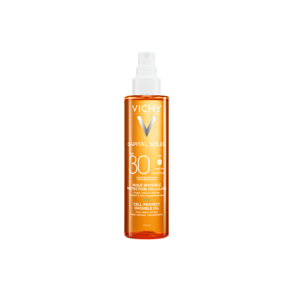 VICHY CAPITAL SOLEIL ΑΟΡΑΤΟ ΛΑΔΙ SPF30+ 200ML NEO
