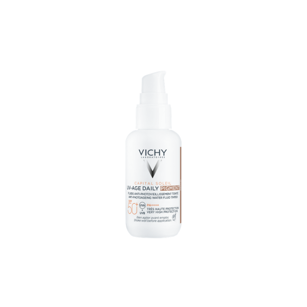 VICHY CAPITAL SOLEIL UV-AGE MEDIUM SHADE SPF50+ 40 ML