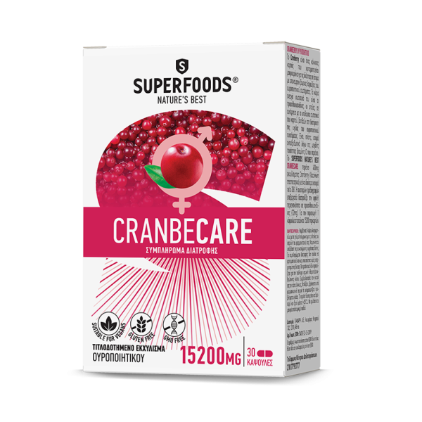 SUPERFOODS CRANBECARE 30CAPS
