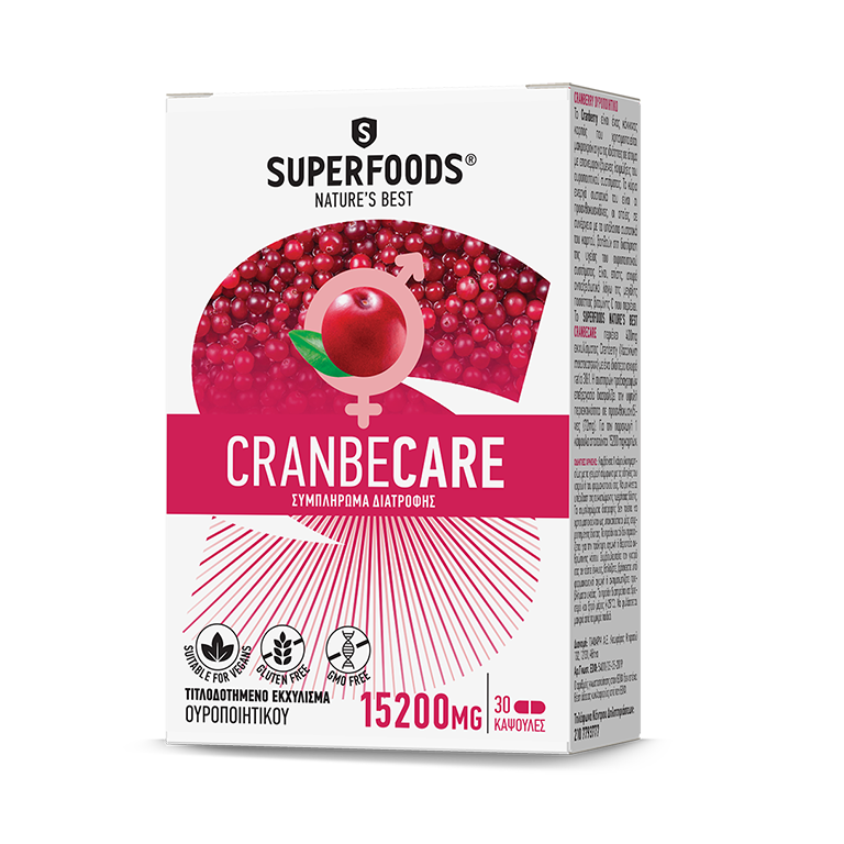 SUPERFOODS CRANBECARE 30CAPS