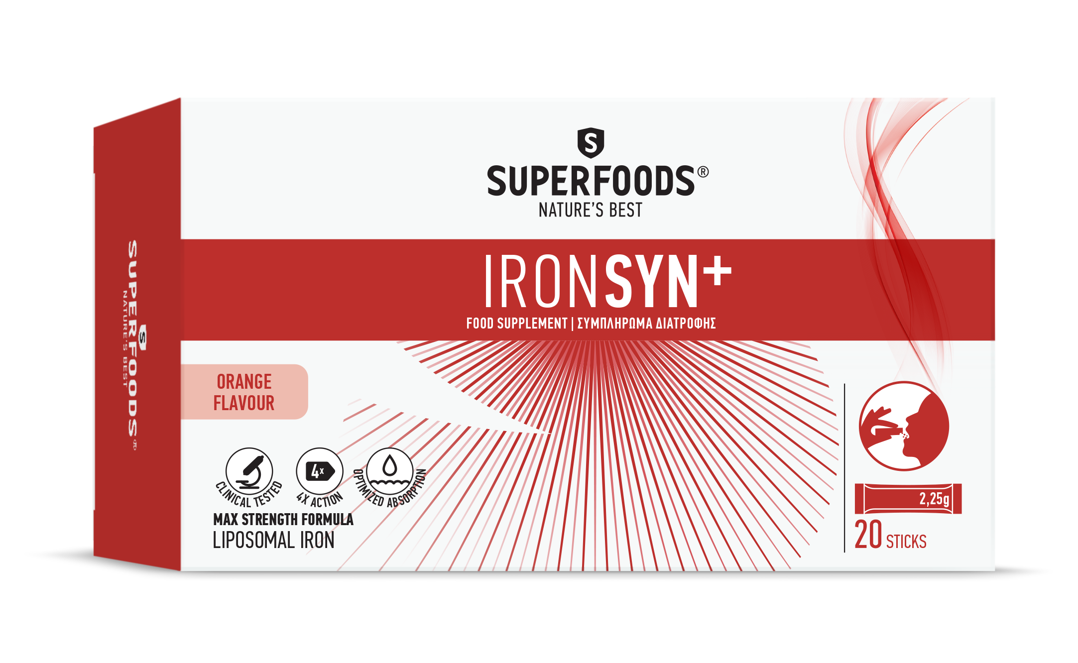 SUPERFOODS IRONSYN+ 20 STICKS