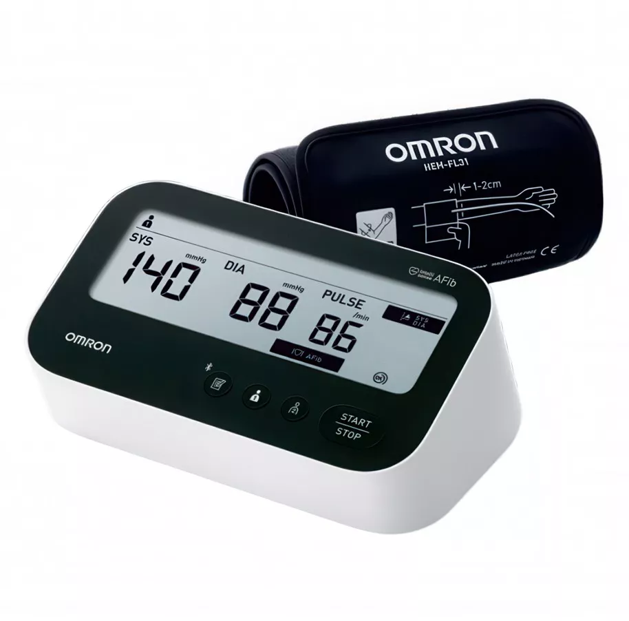 OMRON M4 CONNECT AFIB ΠΙΕΣΟΜΕΤΡΟ ΜΠΡΑΤΣΟΥ