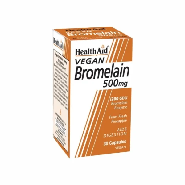 HEALTH AID BROMELAIN 500mg 30caps