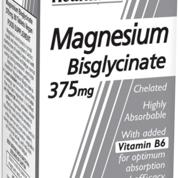 HEALTH AID MAGNESIUM BISGLYCINATE 60TABS