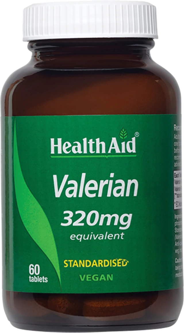 HEALTH AID VALERIAN ROOT EXTRACT 315MG 60TABS