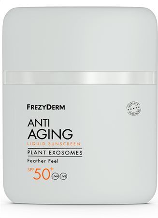 FREZYDERM ANTI-AGING LIQUID SUNSCREEN PLANT EXOSOMES SPF 50+ 50ML