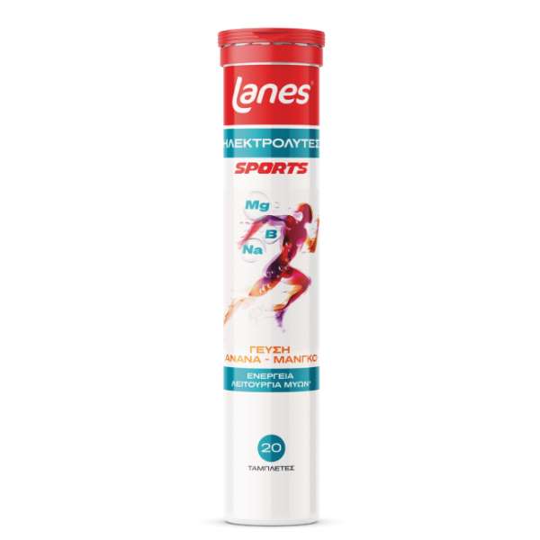 LANES EFF ELECTROLYTES SPORTS 20 PCS